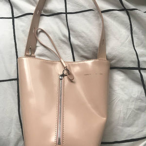 Kara Mini Pink Pinch Pail bag